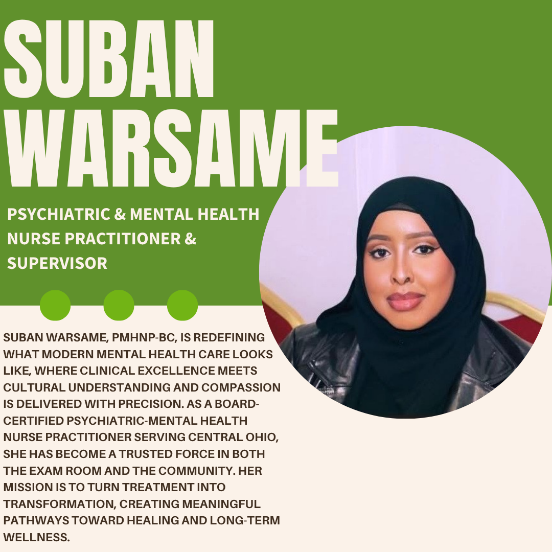 Suban Warsame, PMHNP-BC